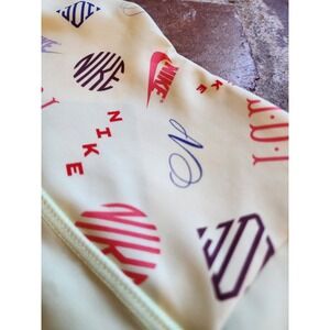 Nike One Luxe Pro Girls Training Leggings Full Length High Rise Print L